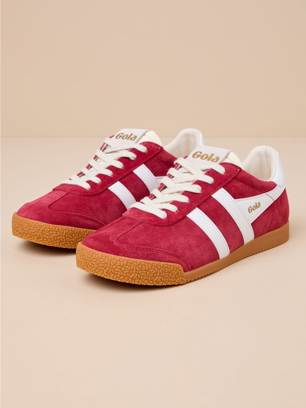 Gola Elan Sneakers in Deep Red size 8.5